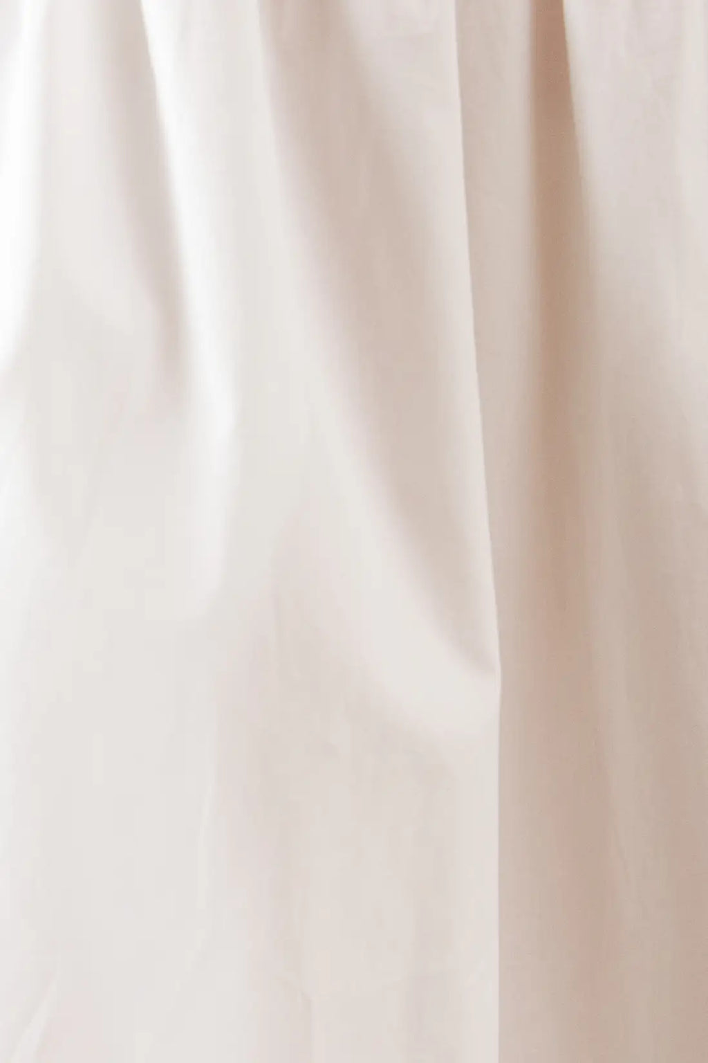 Cotton Frill Hem Midi Skirt