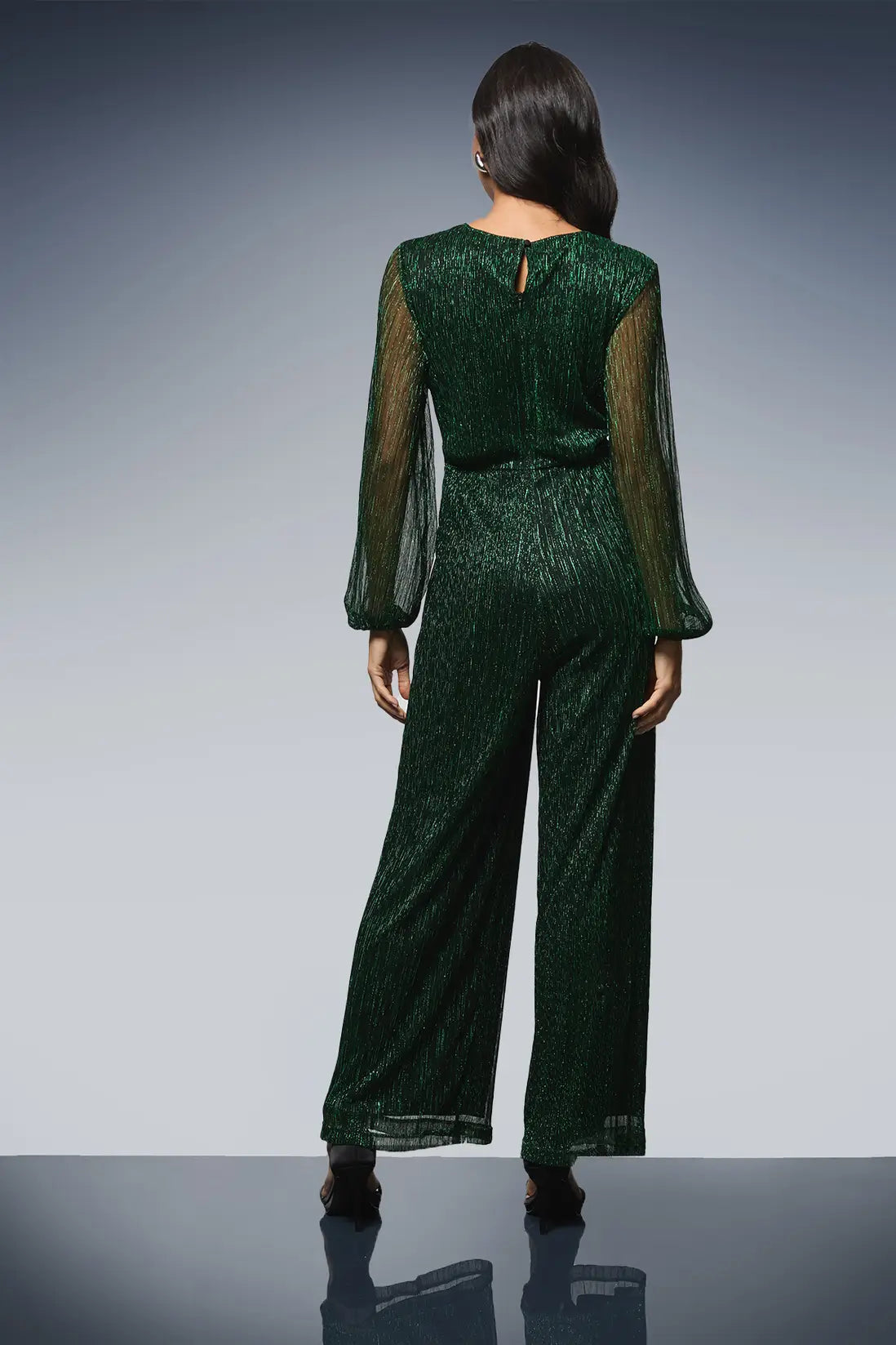 Occasion Plisse Ring Jumpsuit