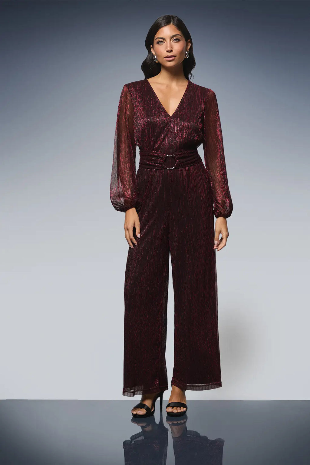 Occasion Plisse Ring Jumpsuit