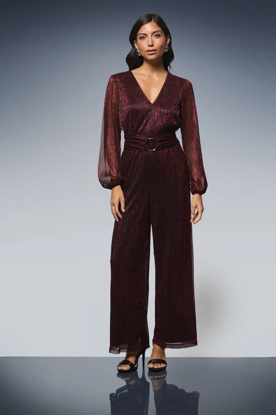 Occasion Plisse Ring Jumpsuit